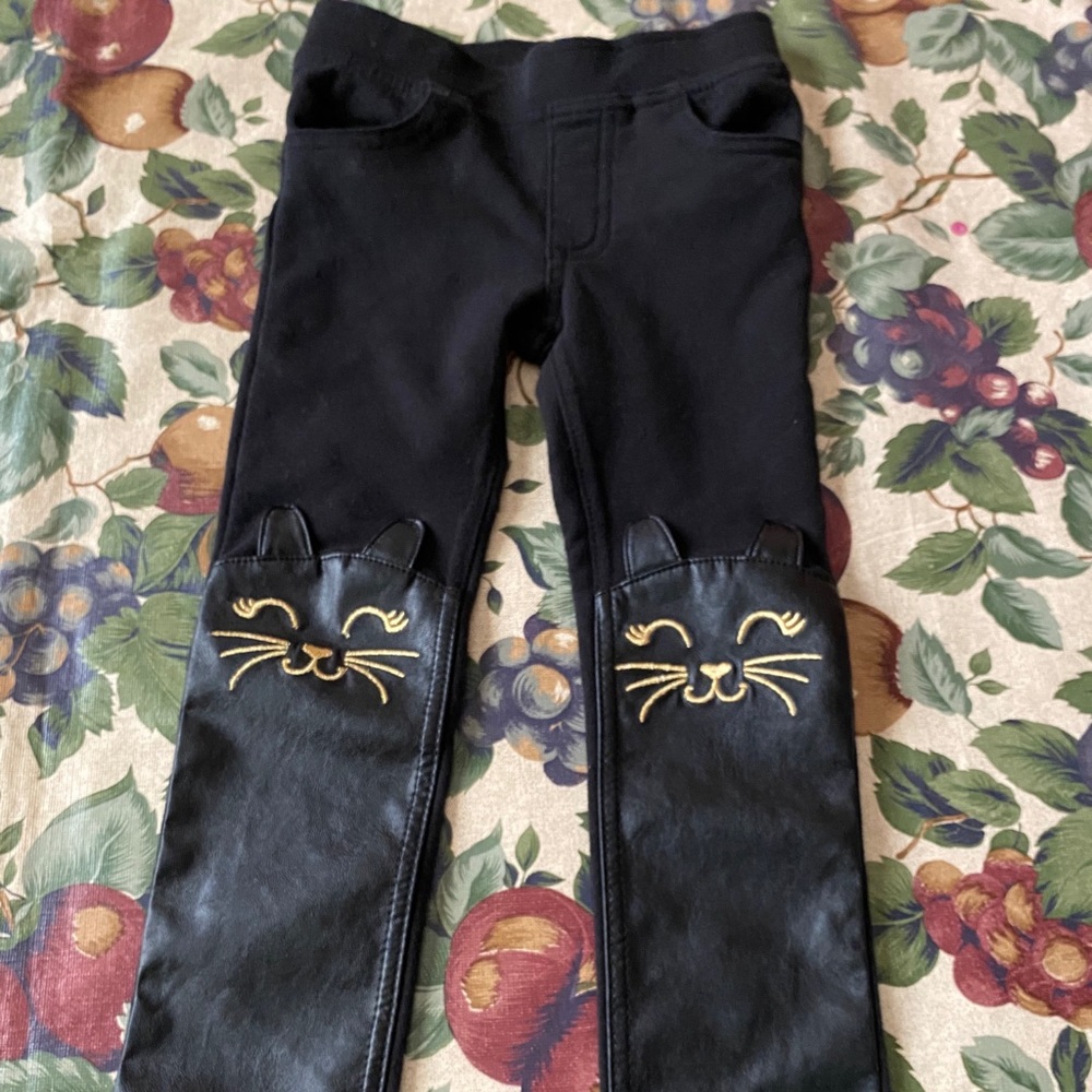 Girls cat pants